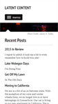 Mobile Screenshot of latentcontent.net